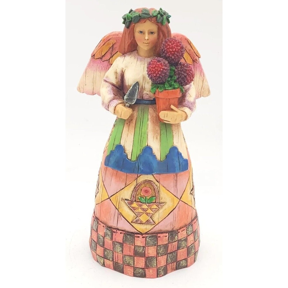 2002 Jim Shore  Statue Angel of Persistance  JS9 108920